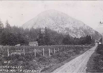 Home Valley, Washington showing Wind Mountain in the background